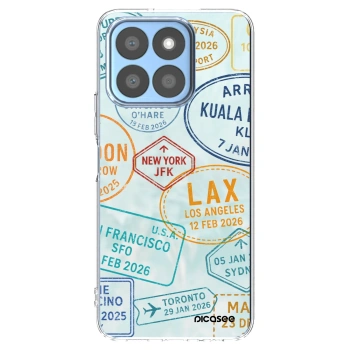 Picasee διαφανής θήκη σιλικόνης Honor X8c - PASSPORT EDITION
