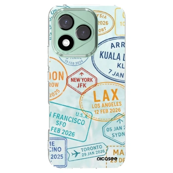Picasee διαφανής θήκη σιλικόνης Honor 400 Lite 5G - PASSPORT EDITION