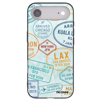 Picasee Μαύρη θήκη σιλικόνης για Apple iPhone Air - PASSPORT EDITION