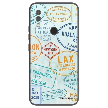 Picasee Μαύρη θήκη σιλικόνης για Xiaomi Redmi 7 - PASSPORT EDITION