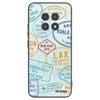 Picasee Μαύρη θήκη σιλικόνης για Realme 12X - PASSPORT EDITION