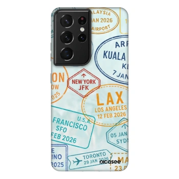 Picasee Fashion Case για Samsung Galaxy S21 Ultra 5G G998B - PASSPORT EDITION