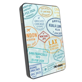 Powerbank με MagSafe 5 000 mAh Γκρί - PASSPORT EDITION