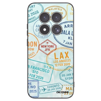 Picasee Μαύρη θήκη σιλικόνης για Xiaomi Redmi Note 15 Pro 4G - PASSPORT EDITION