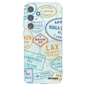 Picasee διαφανής θήκη σιλικόνης Samsung Galaxy S25 FE 5G - PASSPORT EDITION