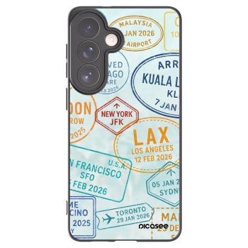 Picasee Μαύρη θήκη σιλικόνης για Samsung Galaxy S26+ - PASSPORT EDITION