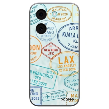 Picasee Μαύρη θήκη σιλικόνης για Xiaomi Poco X8 Pro - PASSPORT EDITION