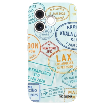 Picasee Μαύρη θήκη σιλικόνης για Honor 600 Lite - PASSPORT EDITION