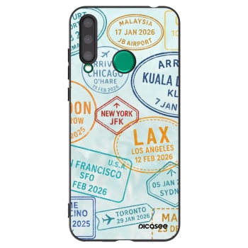 Picasee Μαύρη θήκη σιλικόνης για Honor 20 Lite - PASSPORT EDITION