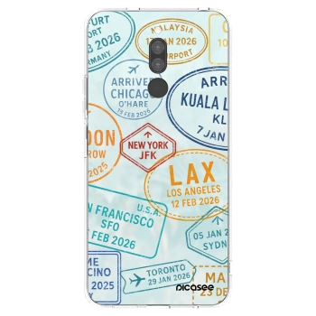 Picasee διαφανής θήκη σιλικόνης Xiaomi Redmi 8 - PASSPORT EDITION