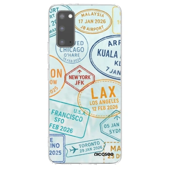 Picasee διαφανής θήκη σιλικόνης Samsung Galaxy S20 G980F - PASSPORT EDITION