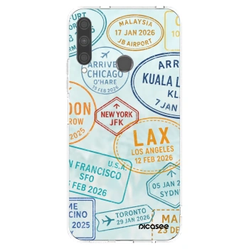 Picasee διαφανής θήκη σιλικόνης Huawei P40 Lite E - PASSPORT EDITION