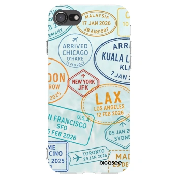 Picasee διαφανής θήκη σιλικόνης Apple iPhone SE 2020 - PASSPORT EDITION
