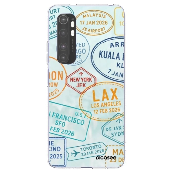 Picasee διαφανής θήκη σιλικόνης Xiaomi Mi Note 10 Lite - PASSPORT EDITION