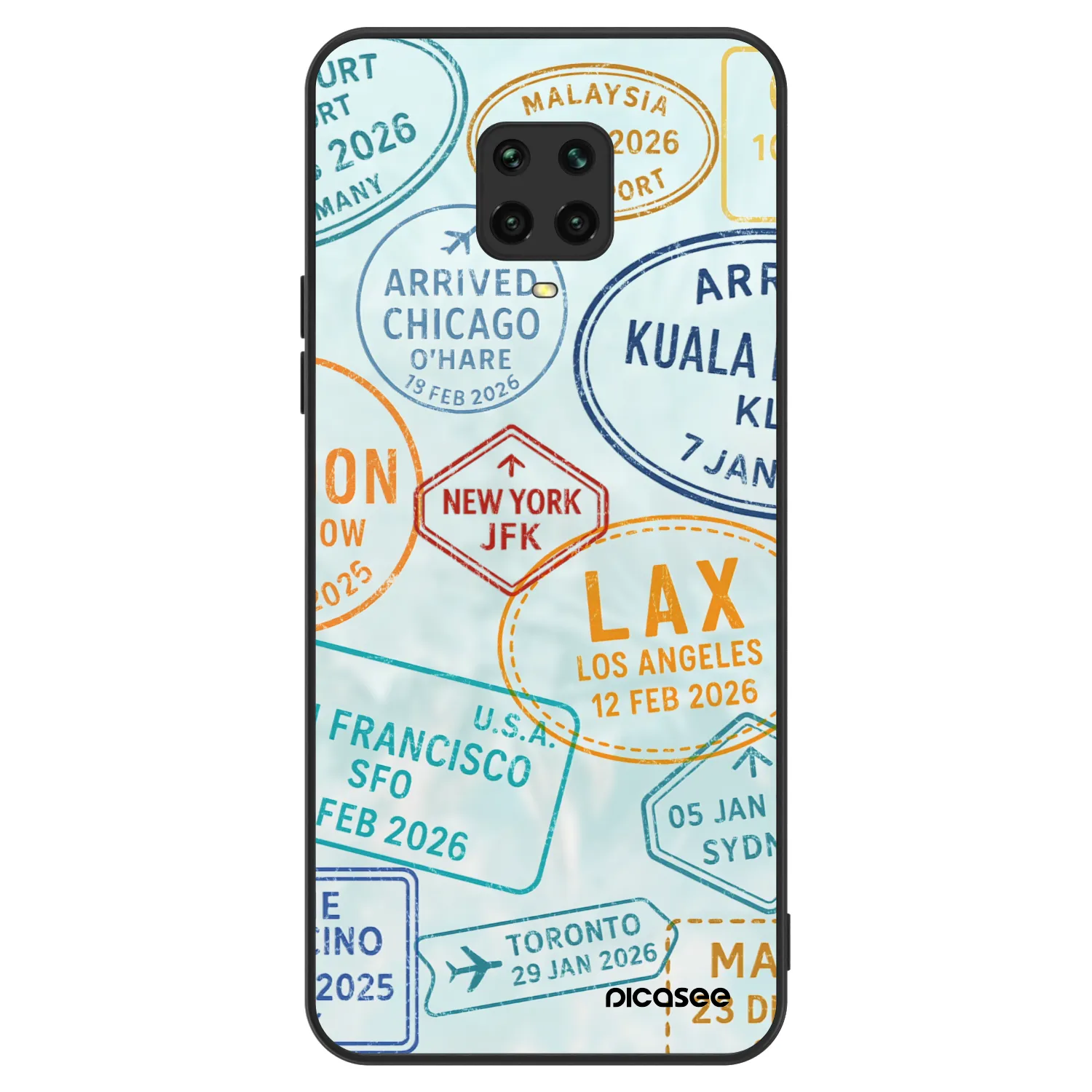 Picasee ULTIMATE CASE για Xiaomi Redmi Note 9 Pro - PASSPORT EDITION