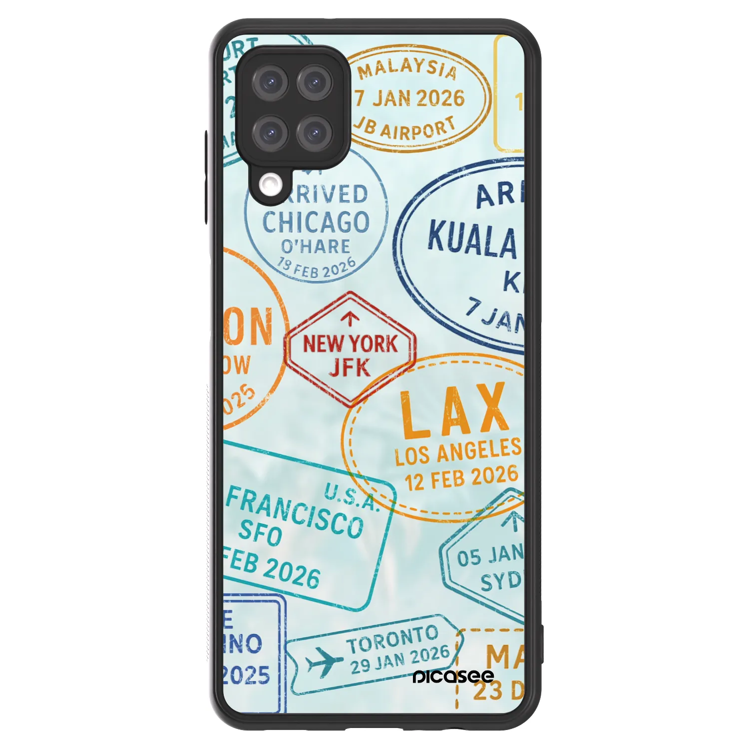 Picasee ULTIMATE CASE για Samsung Galaxy A12 A125F - PASSPORT EDITION