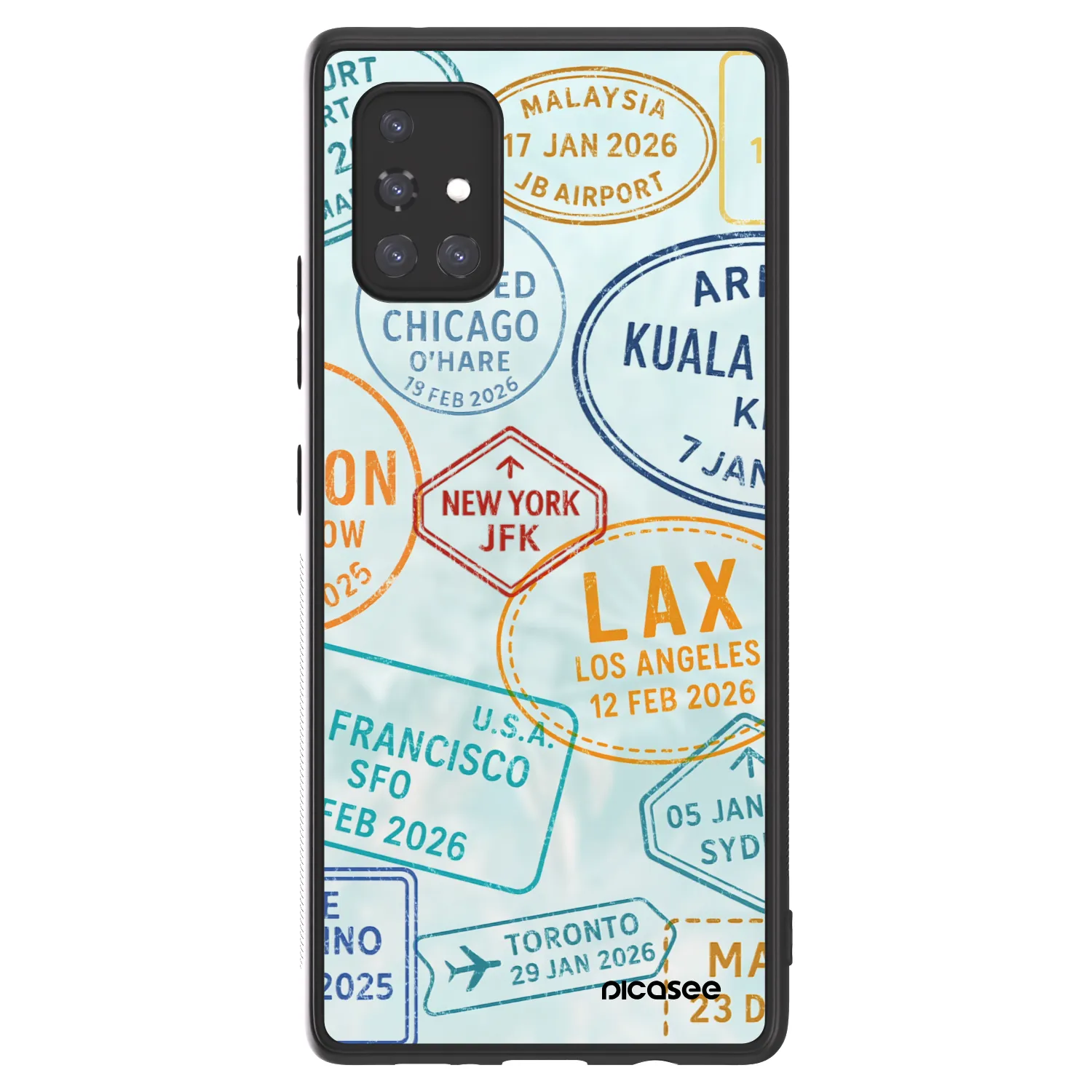 Picasee ULTIMATE CASE για Samsung Galaxy A71 A715F - PASSPORT EDITION