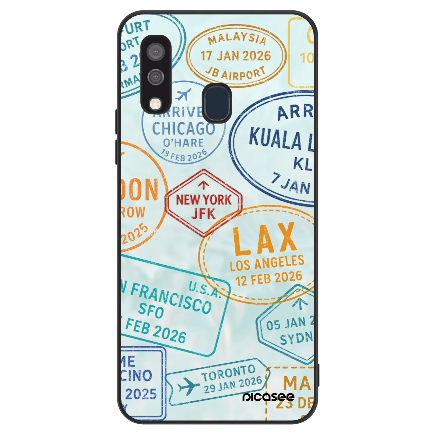 Picasee ULTIMATE CASE για Samsung Galaxy A40 A405F - PASSPORT EDITION