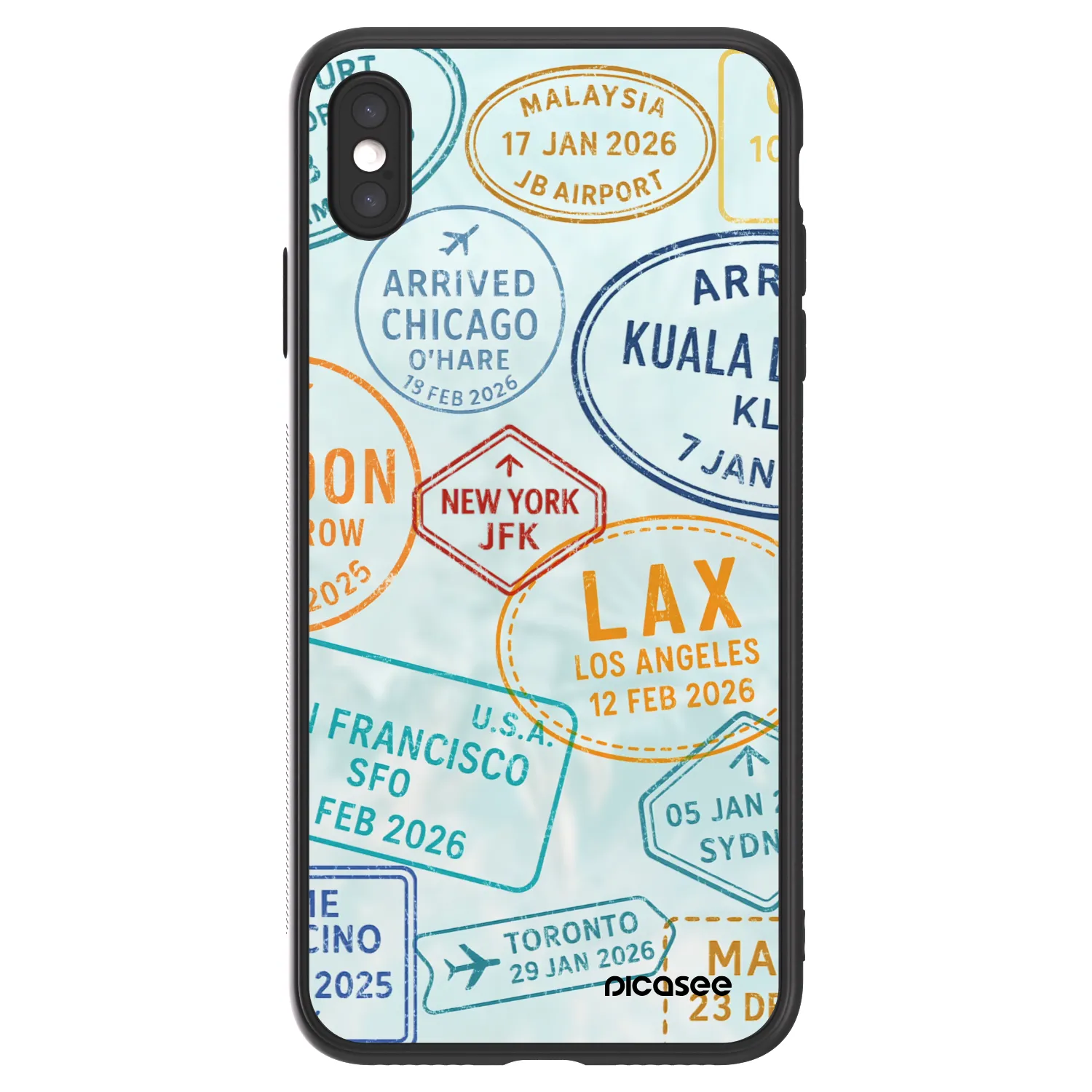 Picasee ULTIMATE CASE για Apple iPhone XS Max - PASSPORT EDITION
