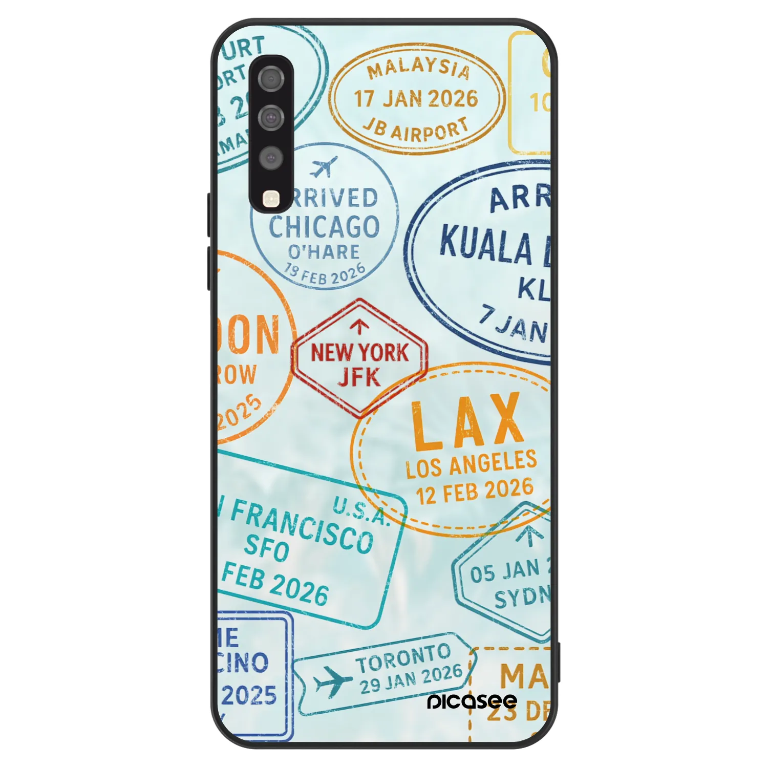 Picasee ULTIMATE CASE για Samsung Galaxy A70 A705F - PASSPORT EDITION