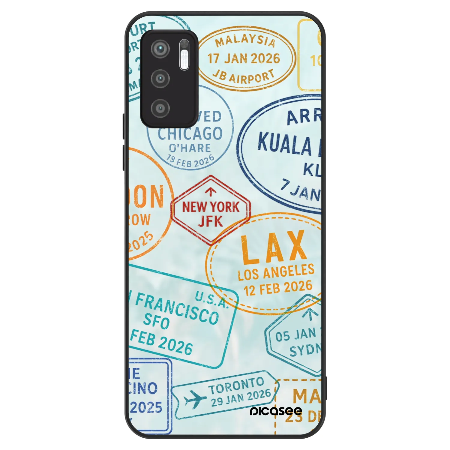 Picasee ULTIMATE CASE για Xiaomi Redmi Note 10 5G - PASSPORT EDITION
