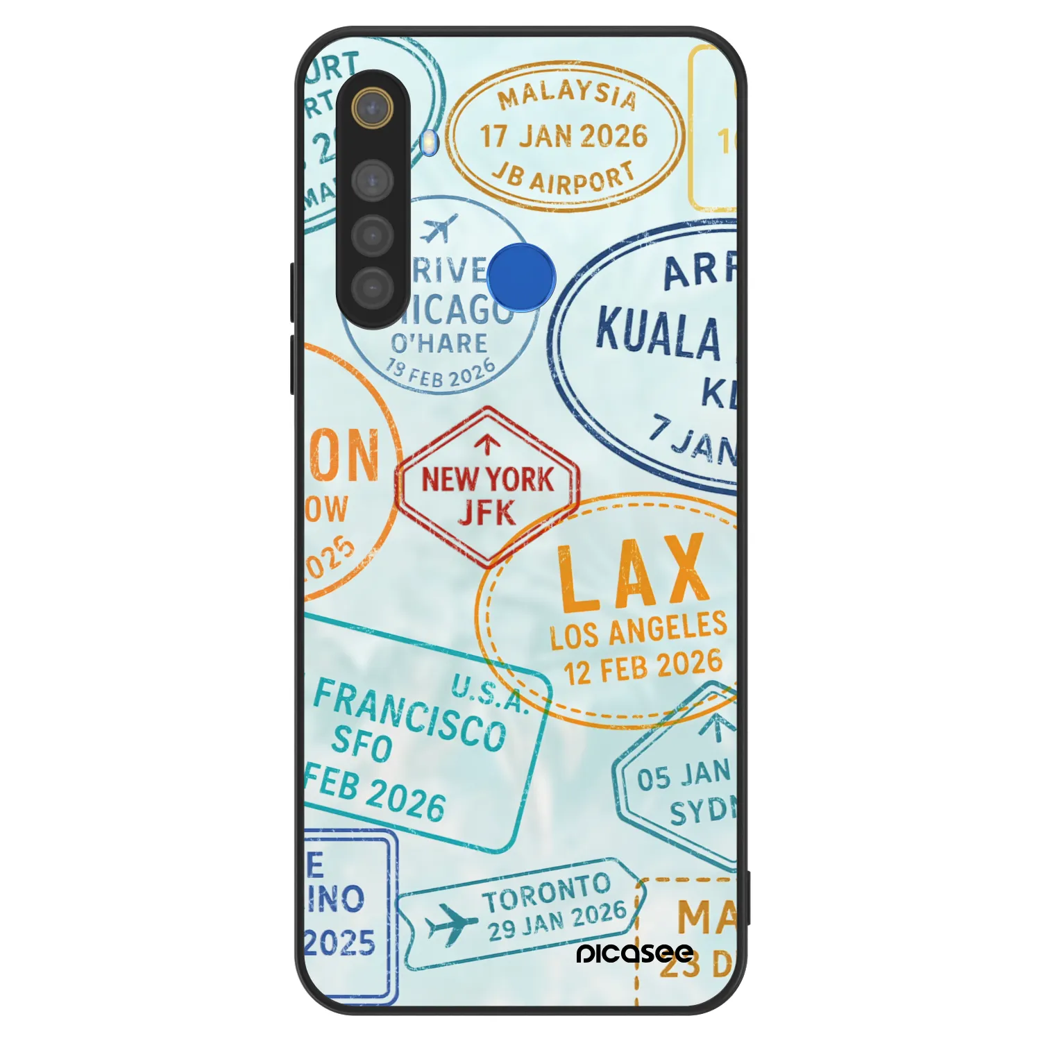 Picasee ULTIMATE CASE για Realme 5 - PASSPORT EDITION