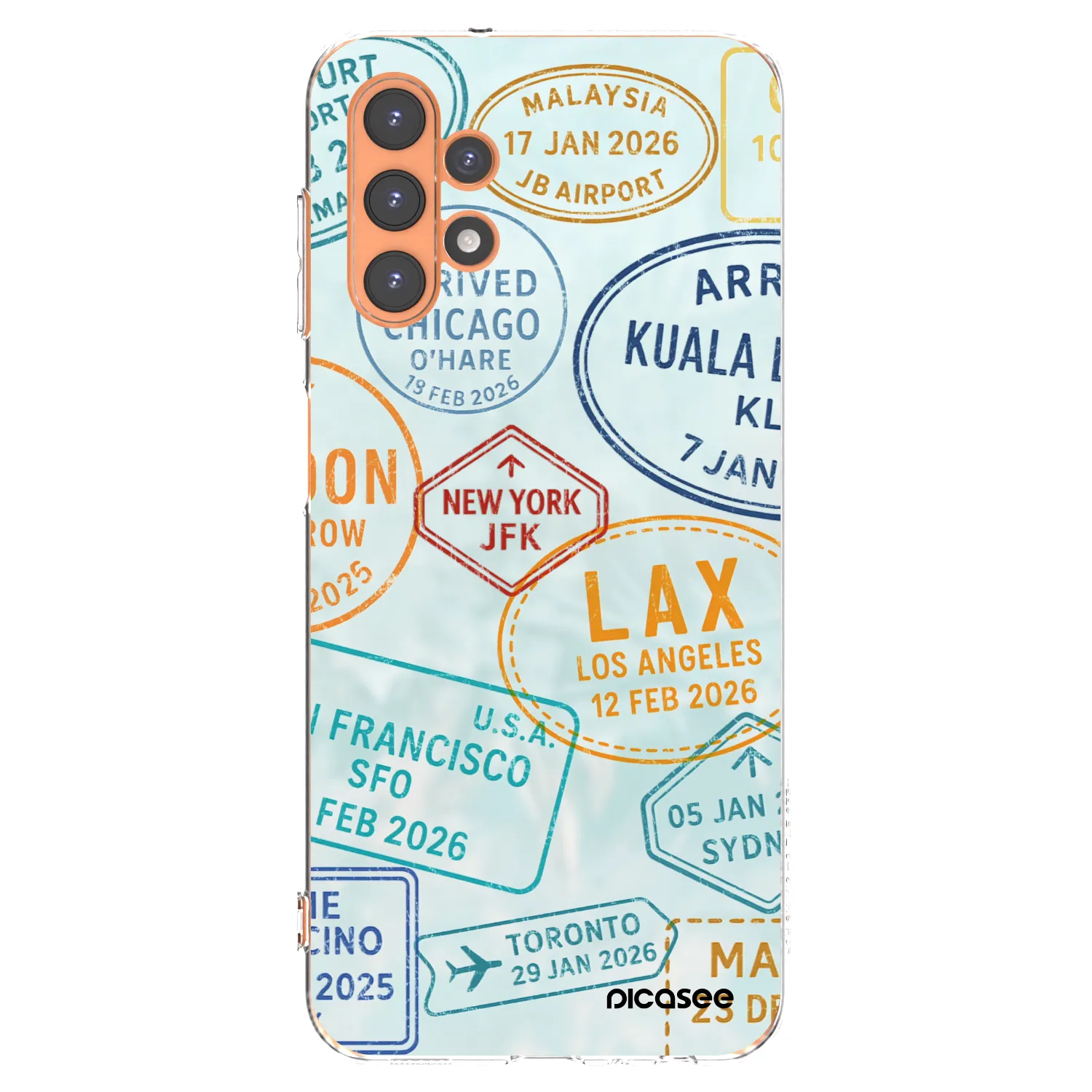 Picasee διαφανής θήκη σιλικόνης Samsung Galaxy A13 4G A135 - PASSPORT EDITION