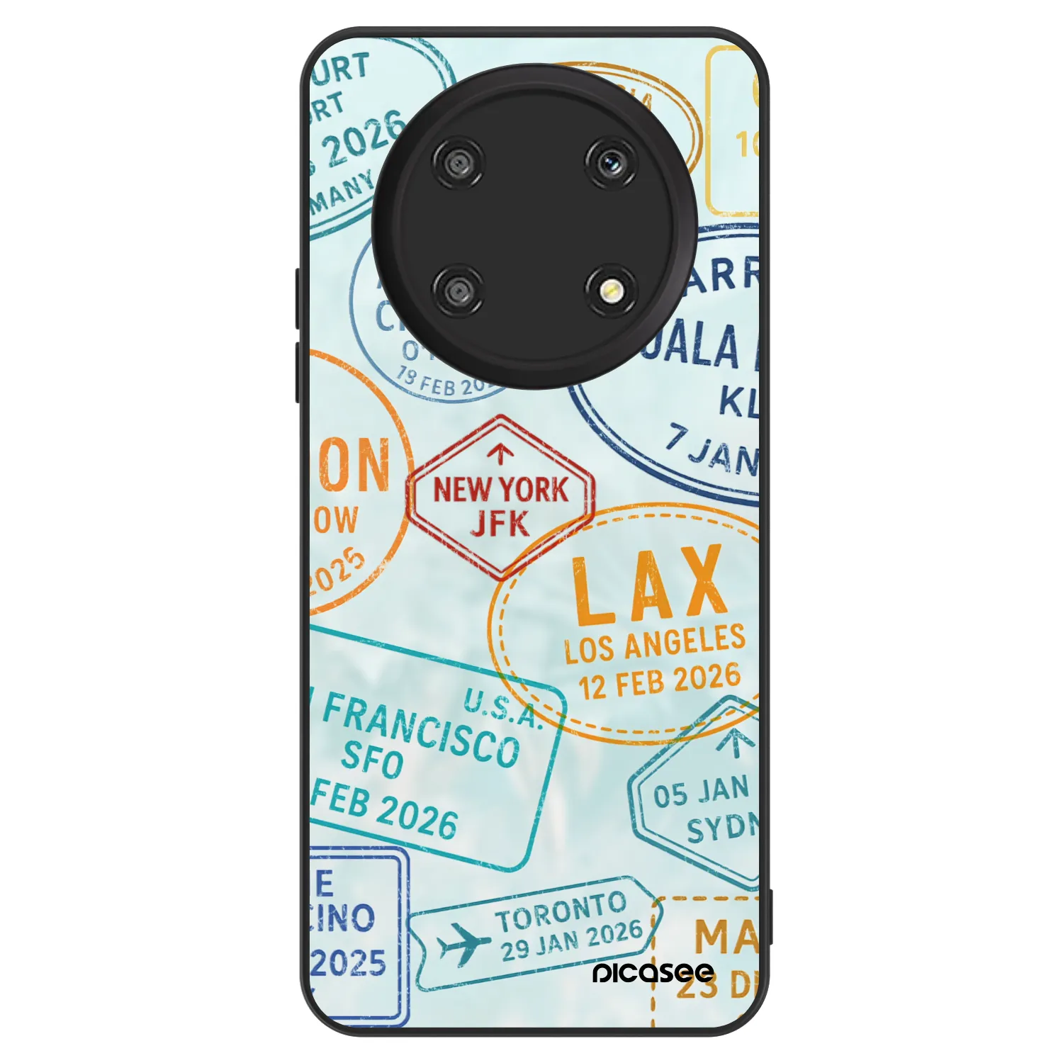 Picasee ULTIMATE CASE για Honor Magic4 Lite 5G - PASSPORT EDITION