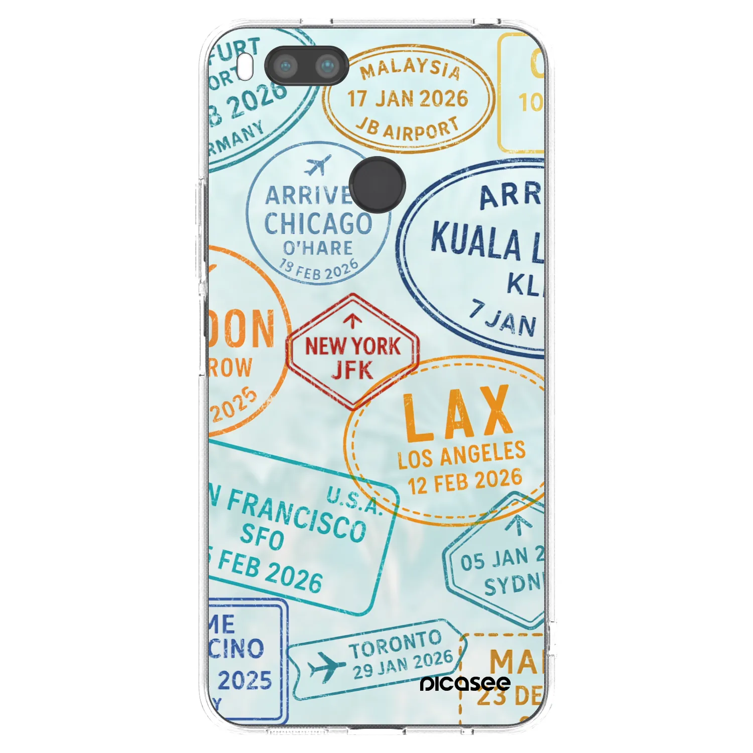 Picasee διαφανής θήκη σιλικόνης Xiaomi Redmi A1 - PASSPORT EDITION