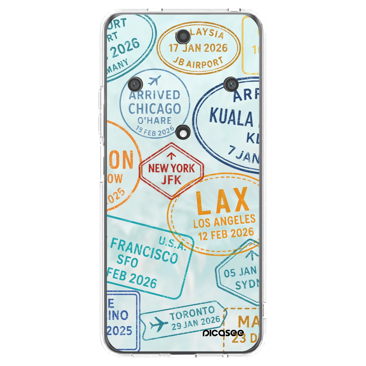 Picasee διαφανής θήκη σιλικόνης Honor Magic5 Lite 5G - PASSPORT EDITION