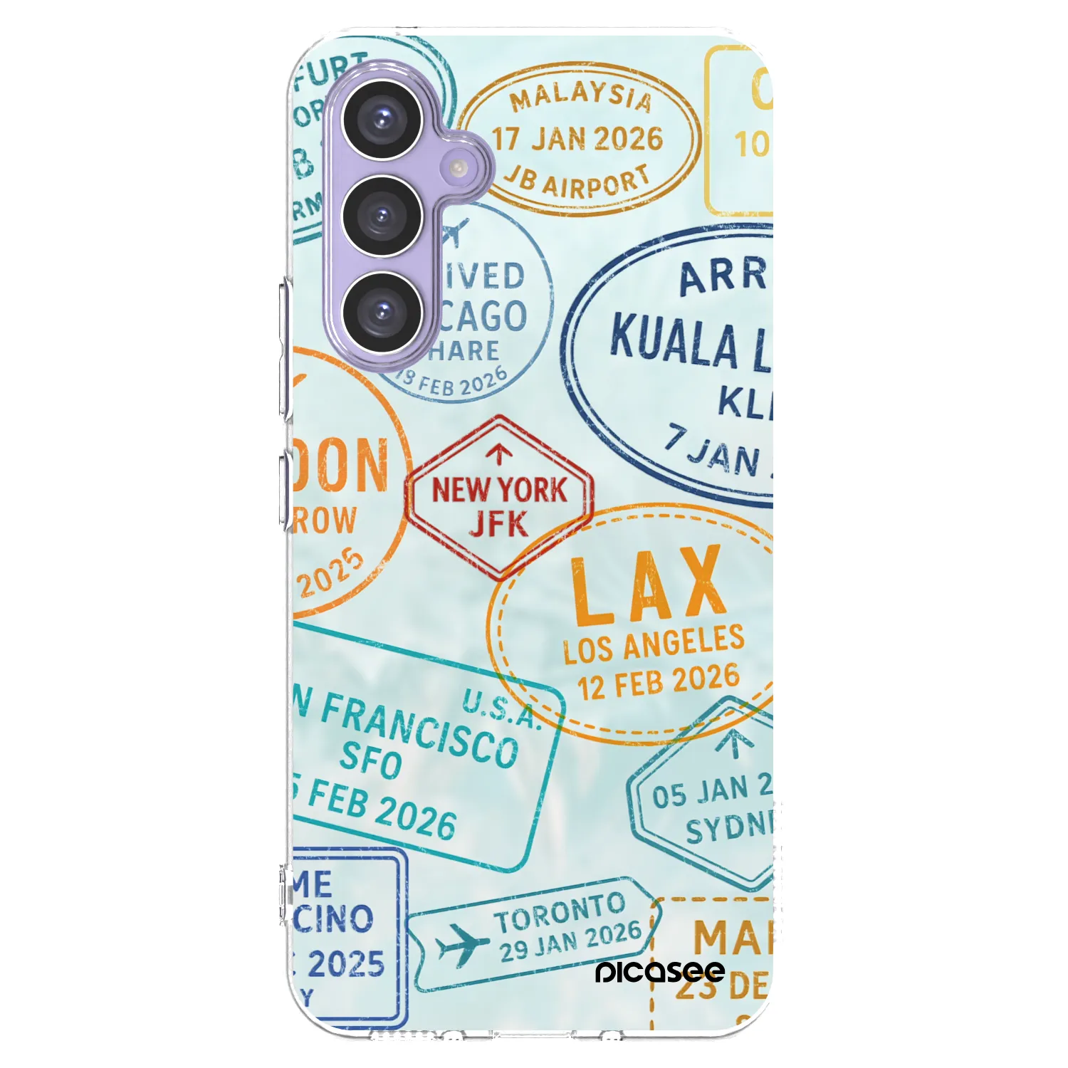 Picasee διαφανής θήκη σιλικόνης Samsung Galaxy A54 5G A546B - PASSPORT EDITION