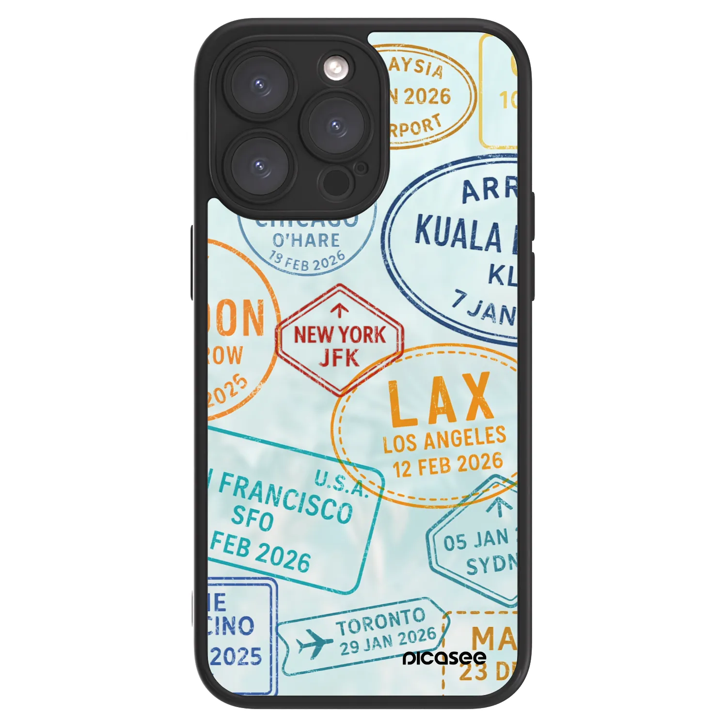 Picasee ULTIMATE CASE για Apple iPhone 15 Pro Max - PASSPORT EDITION