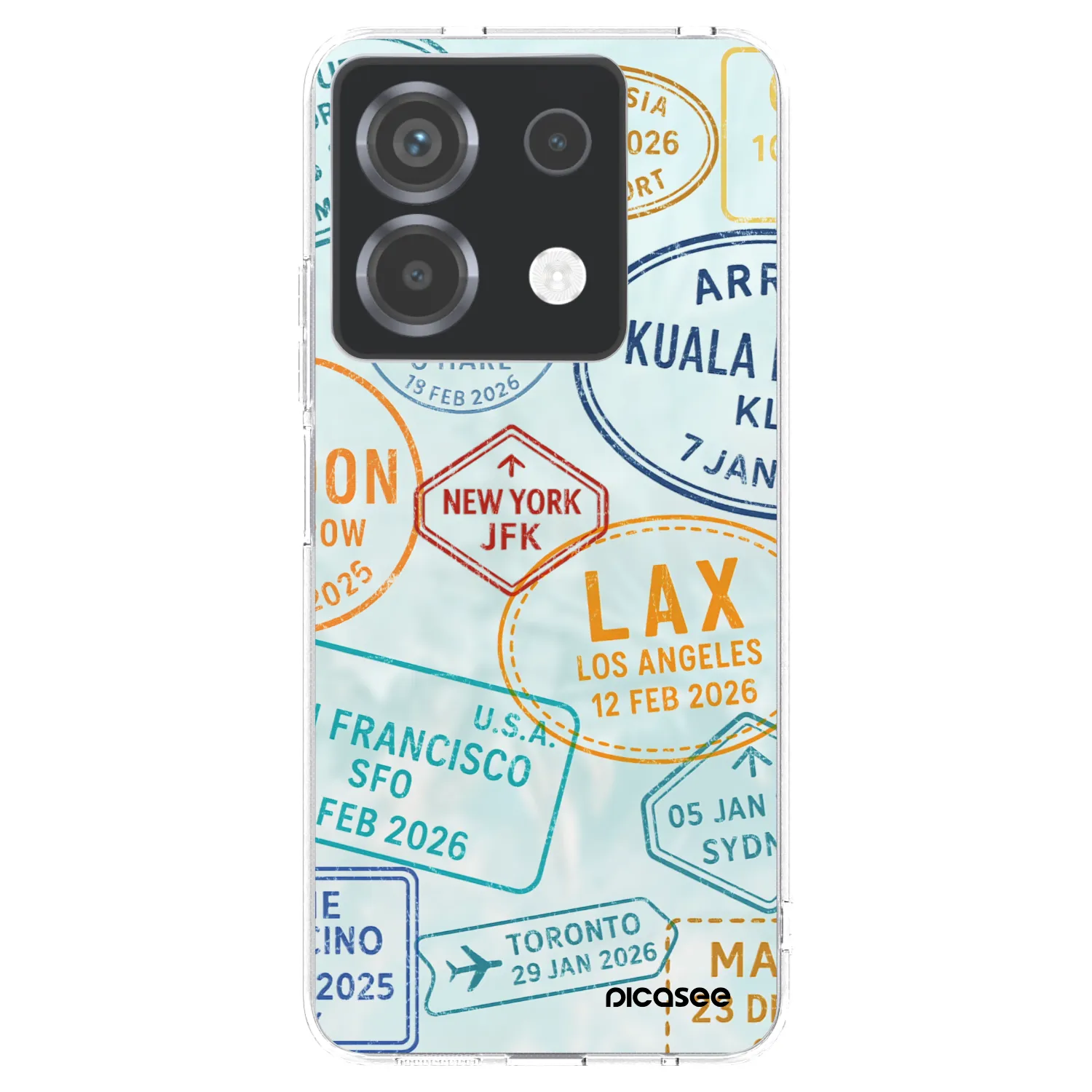Picasee διαφανής θήκη σιλικόνης Xiaomi Poco X6 - PASSPORT EDITION