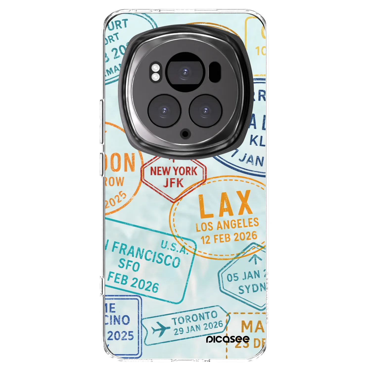 Picasee διαφανής θήκη σιλικόνης Honor Magic6 Pro - PASSPORT EDITION