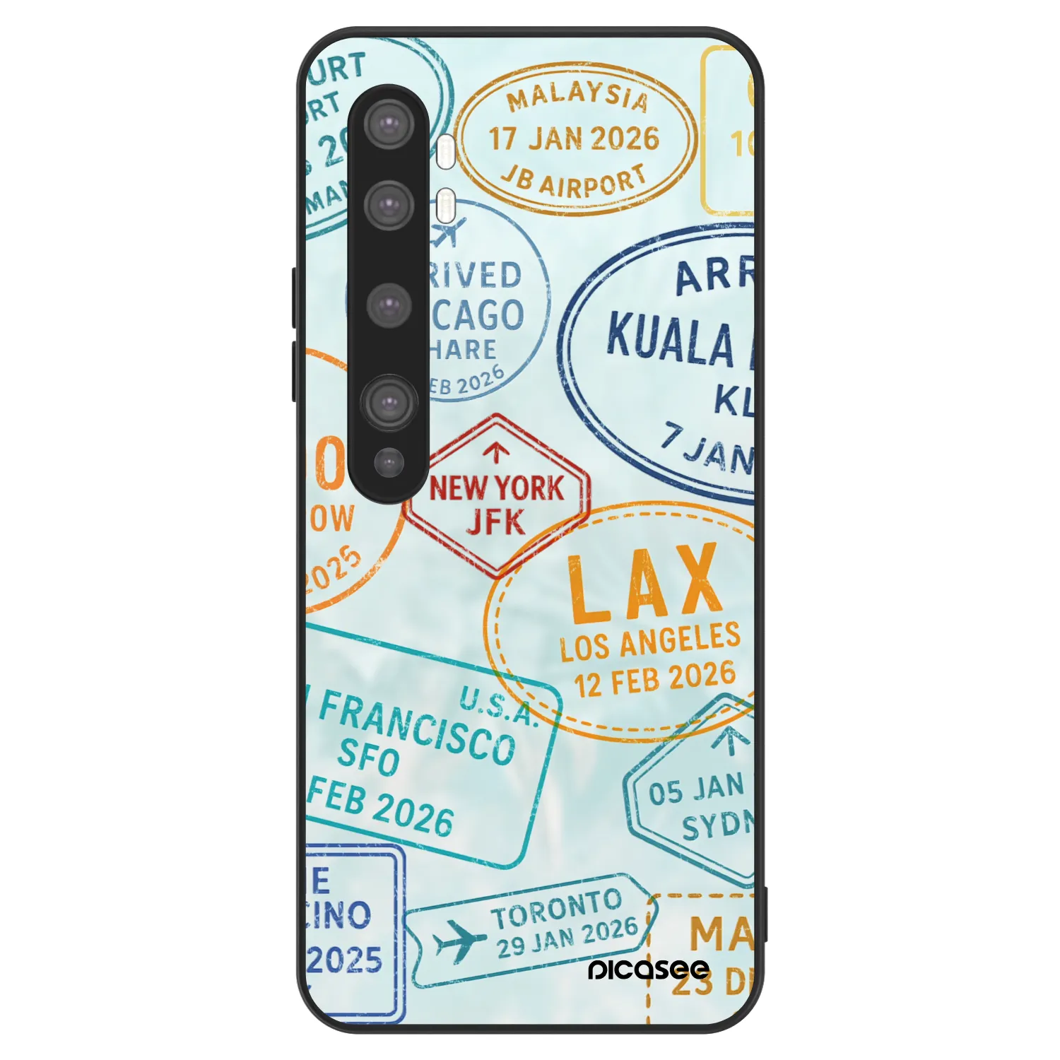 Picasee ULTIMATE CASE για Xiaomi Mi Note 10 (Pro) - PASSPORT EDITION