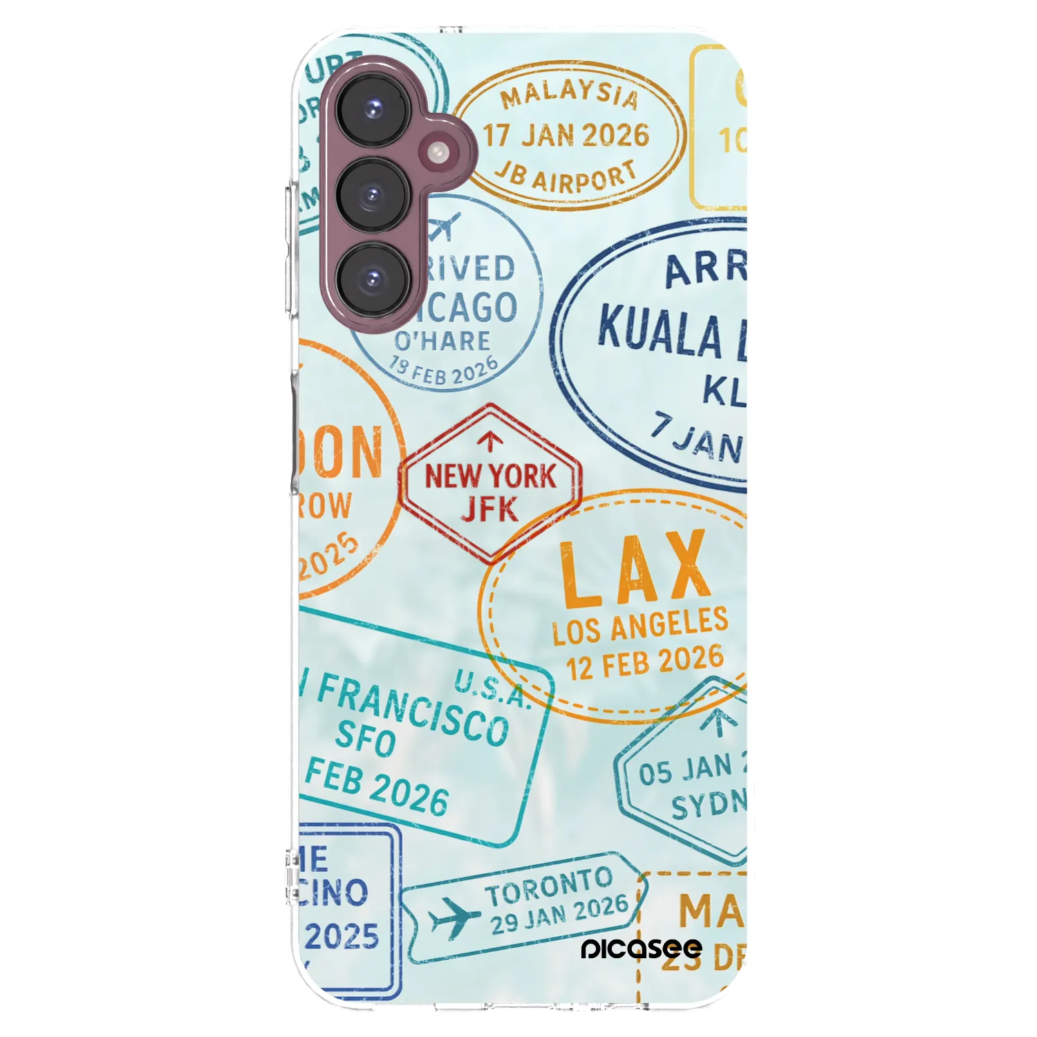 Picasee διαφανής θήκη σιλικόνης Samsung Galaxy A05s A057G - PASSPORT EDITION