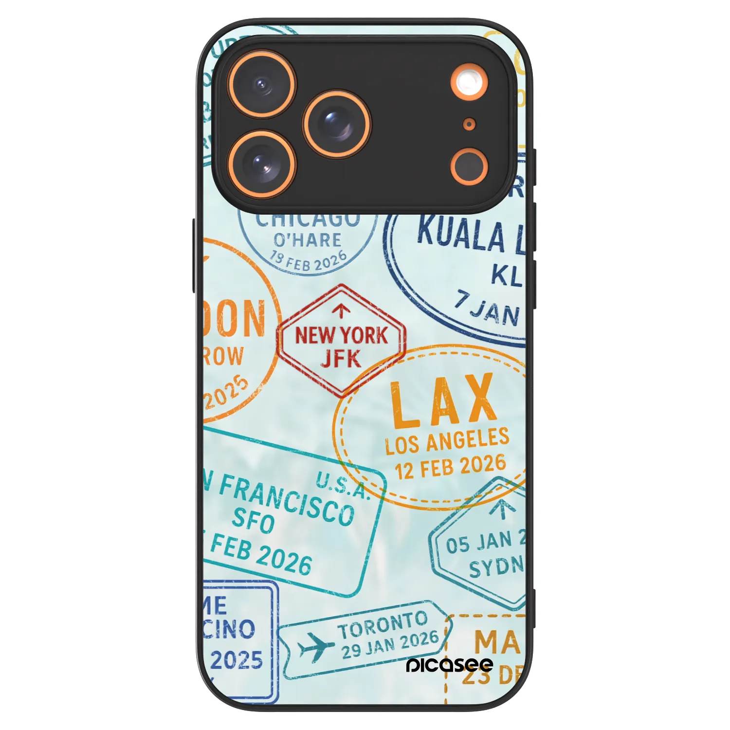 Picasee ULTIMATE CASE για Apple iPhone 17 Pro Max - PASSPORT EDITION