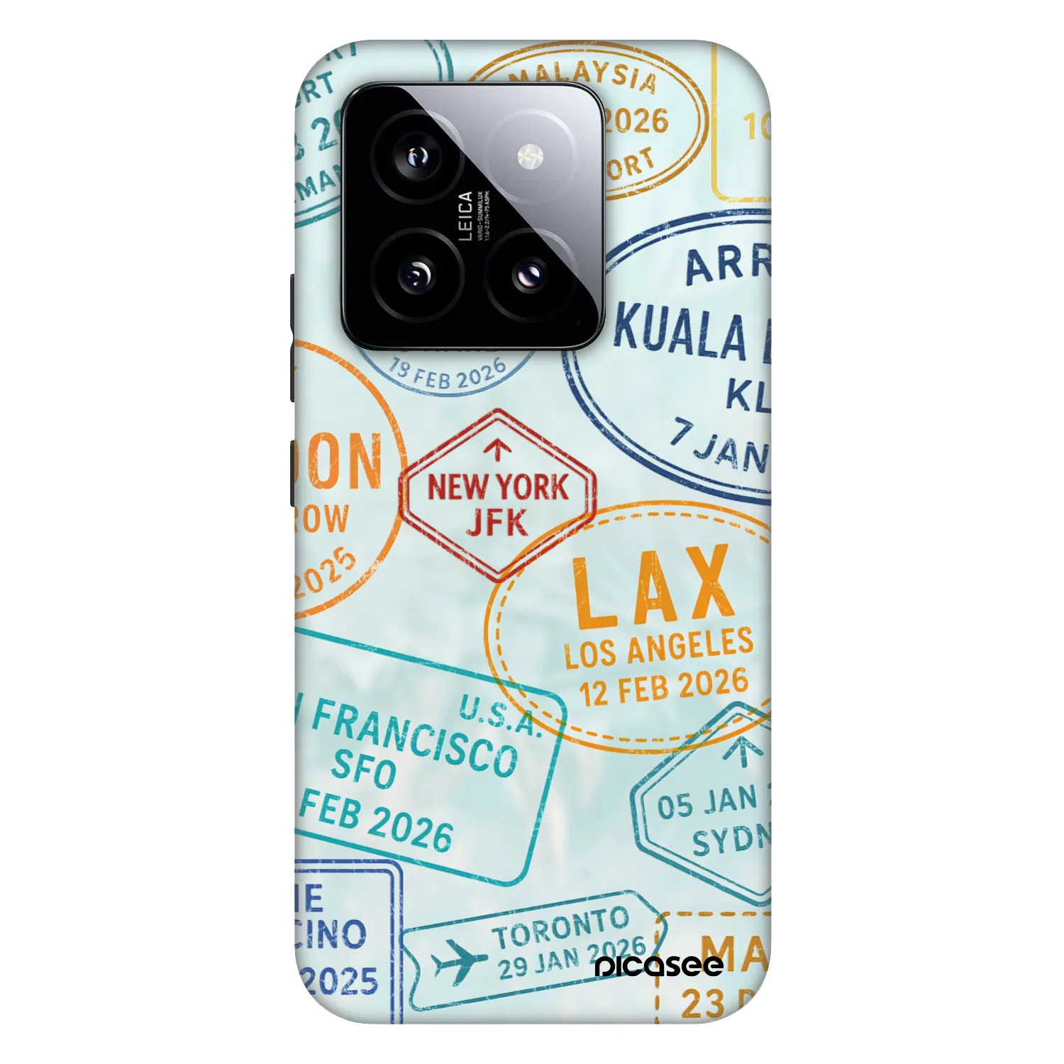 Picasee Fashion Case για Xiaomi 14 - PASSPORT EDITION