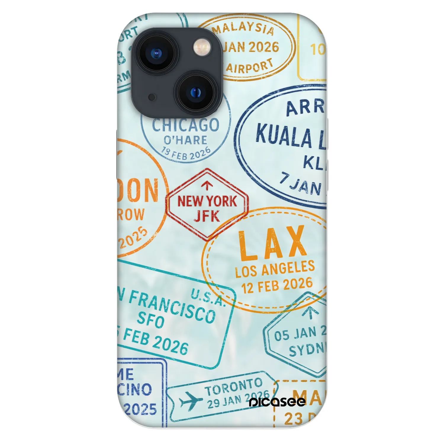 Picasee Fashion Case για Apple iPhone 13 mini - PASSPORT EDITION