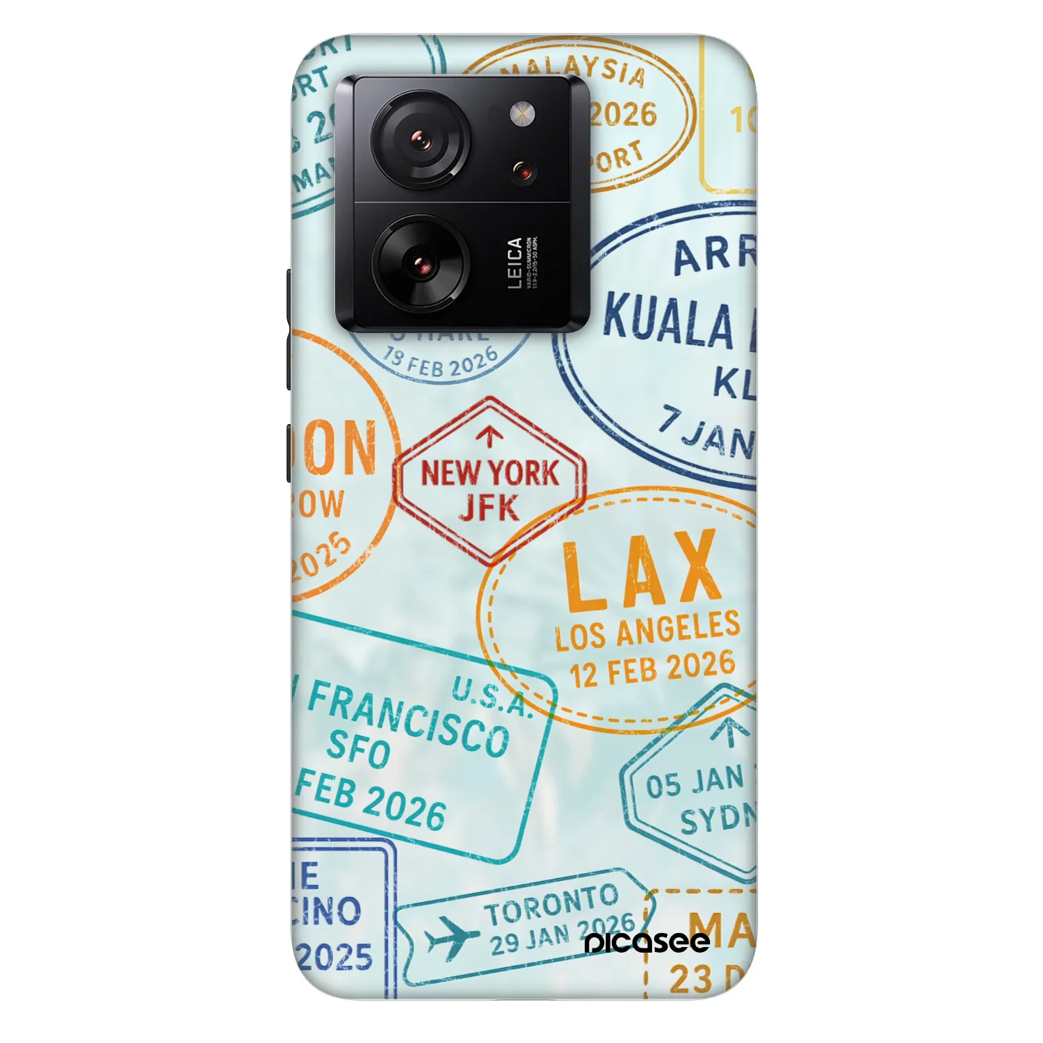 Picasee Fashion Case για Xiaomi 13T - PASSPORT EDITION