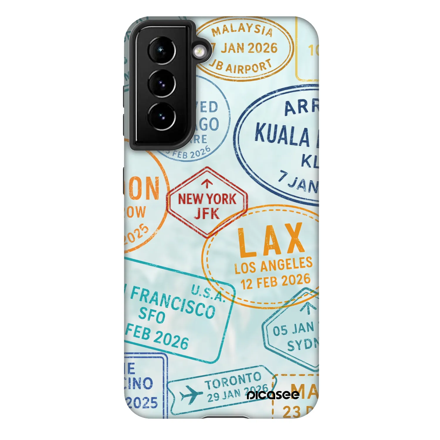 Picasee Fashion Case για Samsung Galaxy S21 5G G991B - PASSPORT EDITION