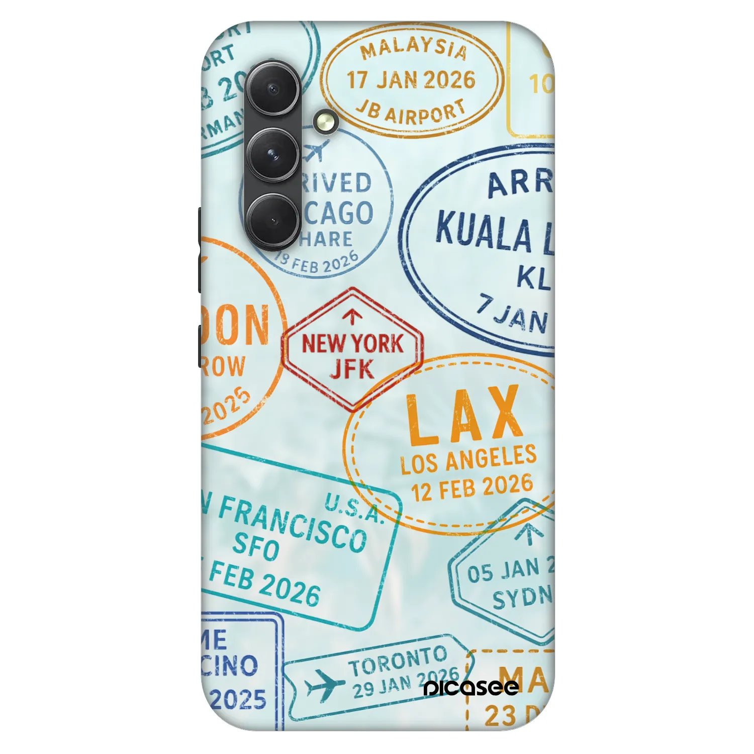 Picasee Fashion Case για Samsung Galaxy A54 5G A546B - PASSPORT EDITION