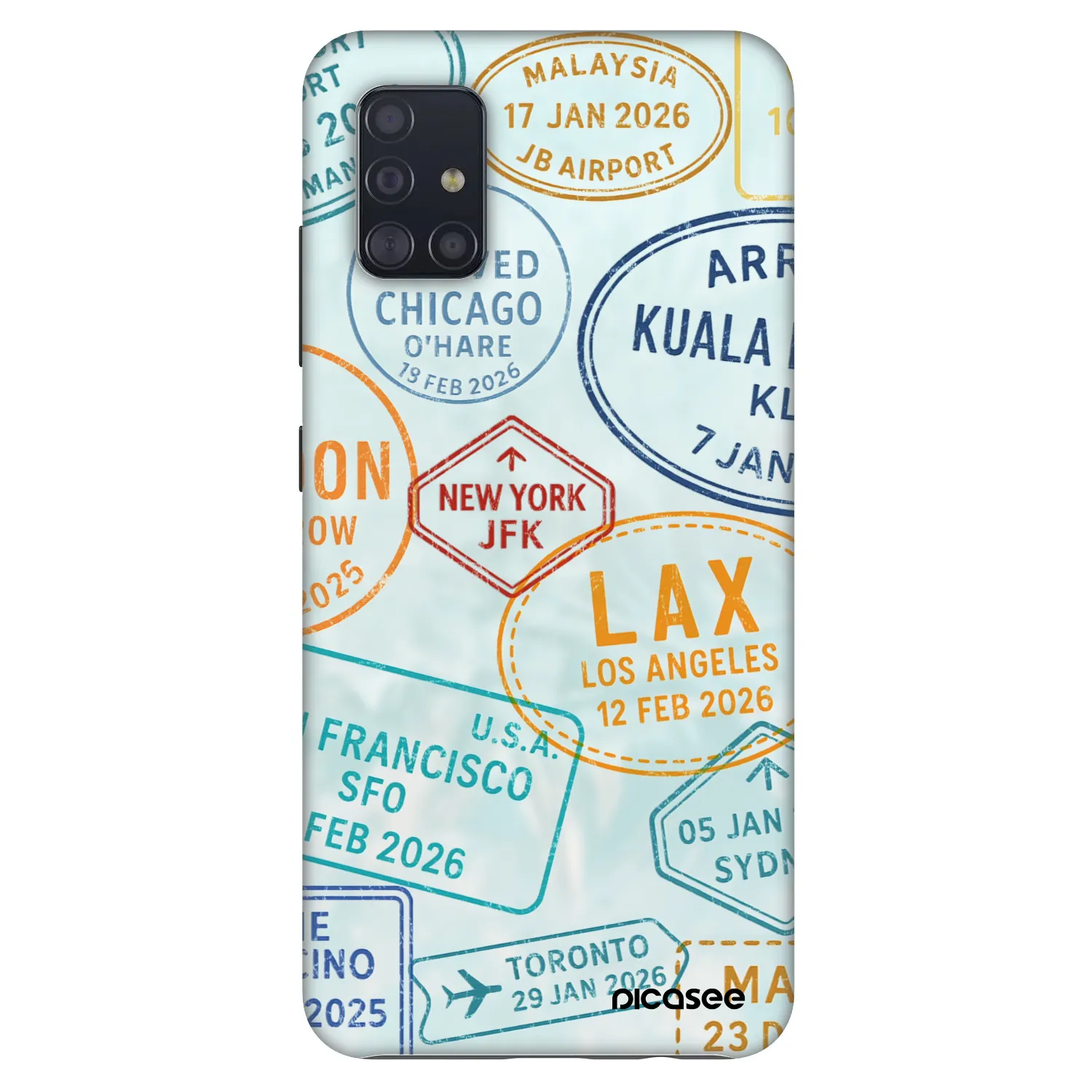 Picasee Fashion Case για Samsung Galaxy A51 A515F - PASSPORT EDITION