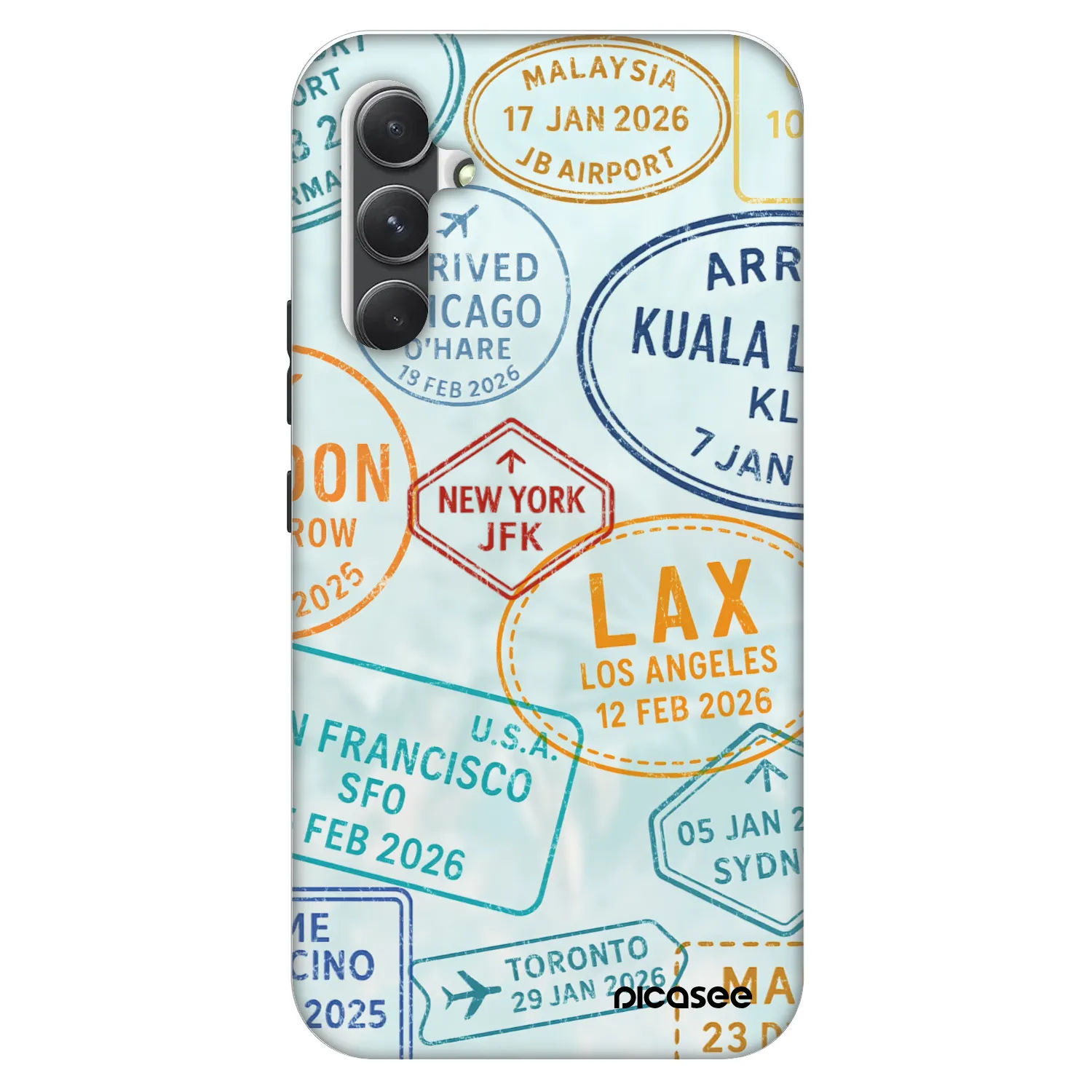 Picasee Fashion Case για Samsung Galaxy A34 5G A346B - PASSPORT EDITION