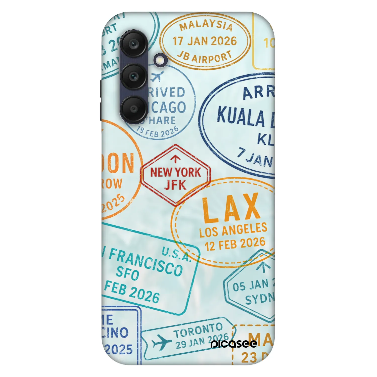 Picasee Fashion Case για Samsung Galaxy A25 A256B 5G - PASSPORT EDITION