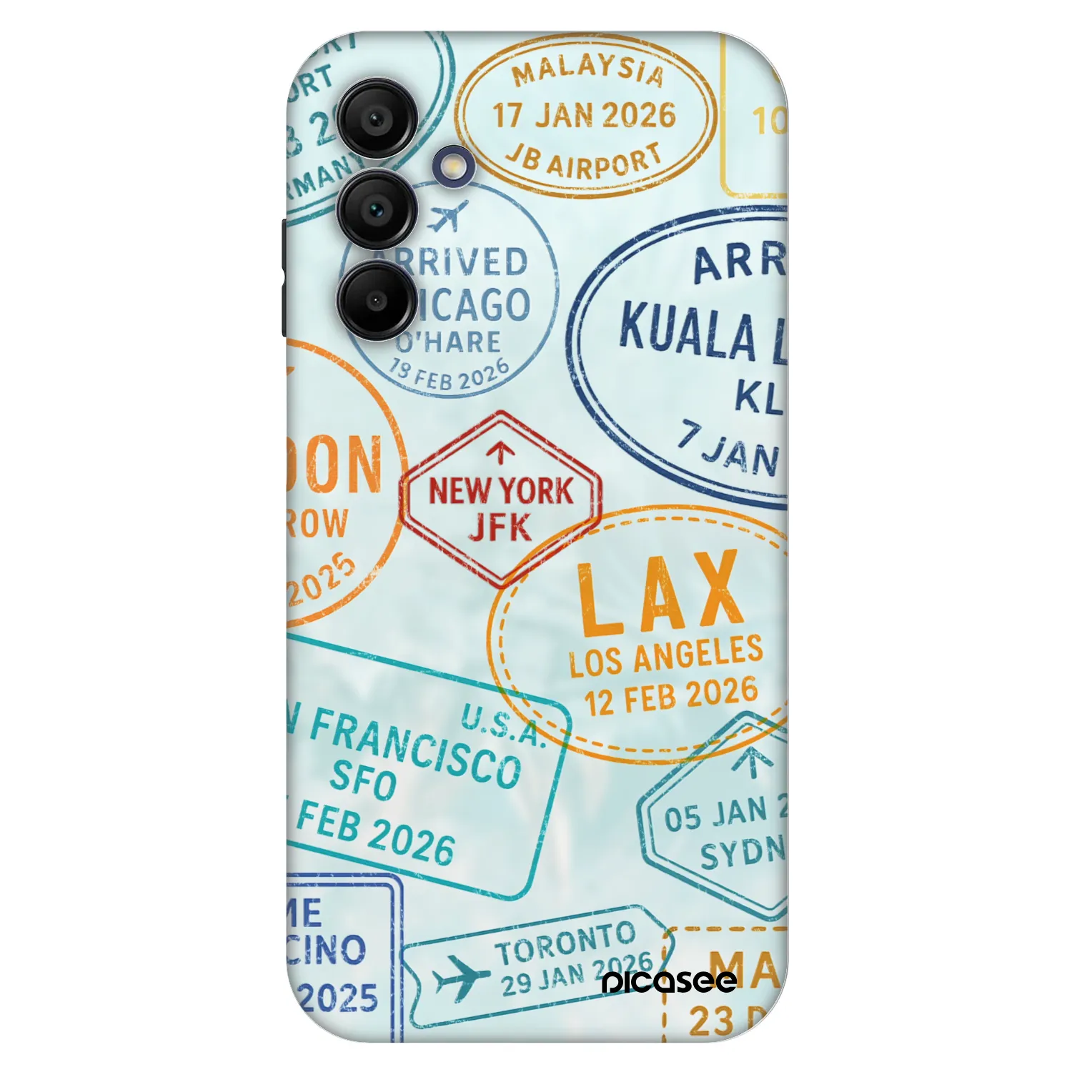 Picasee Fashion Case για Samsung Galaxy A15 A155F 4G - PASSPORT EDITION