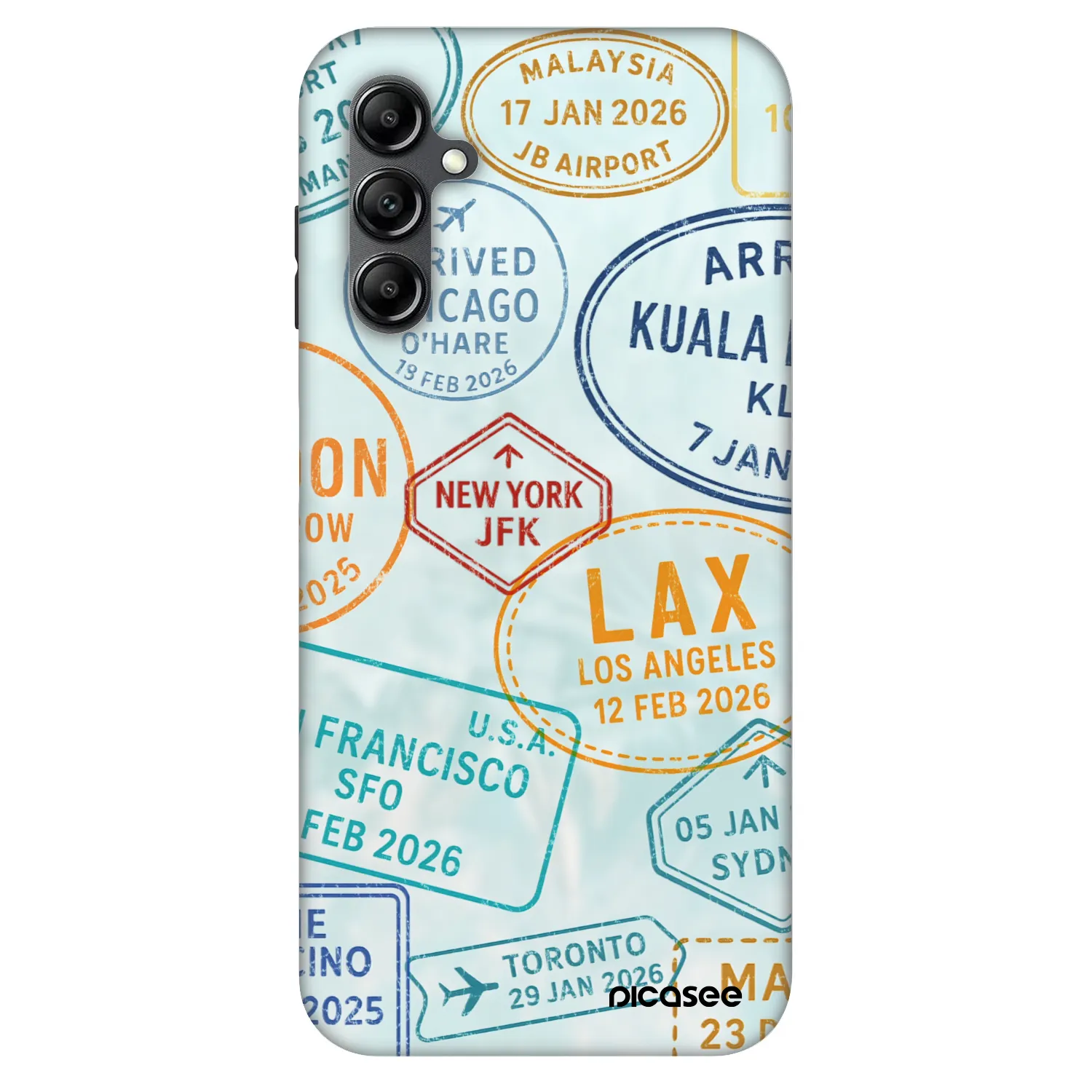 Picasee Fashion Case για Samsung Galaxy A14 5G A146P - PASSPORT EDITION