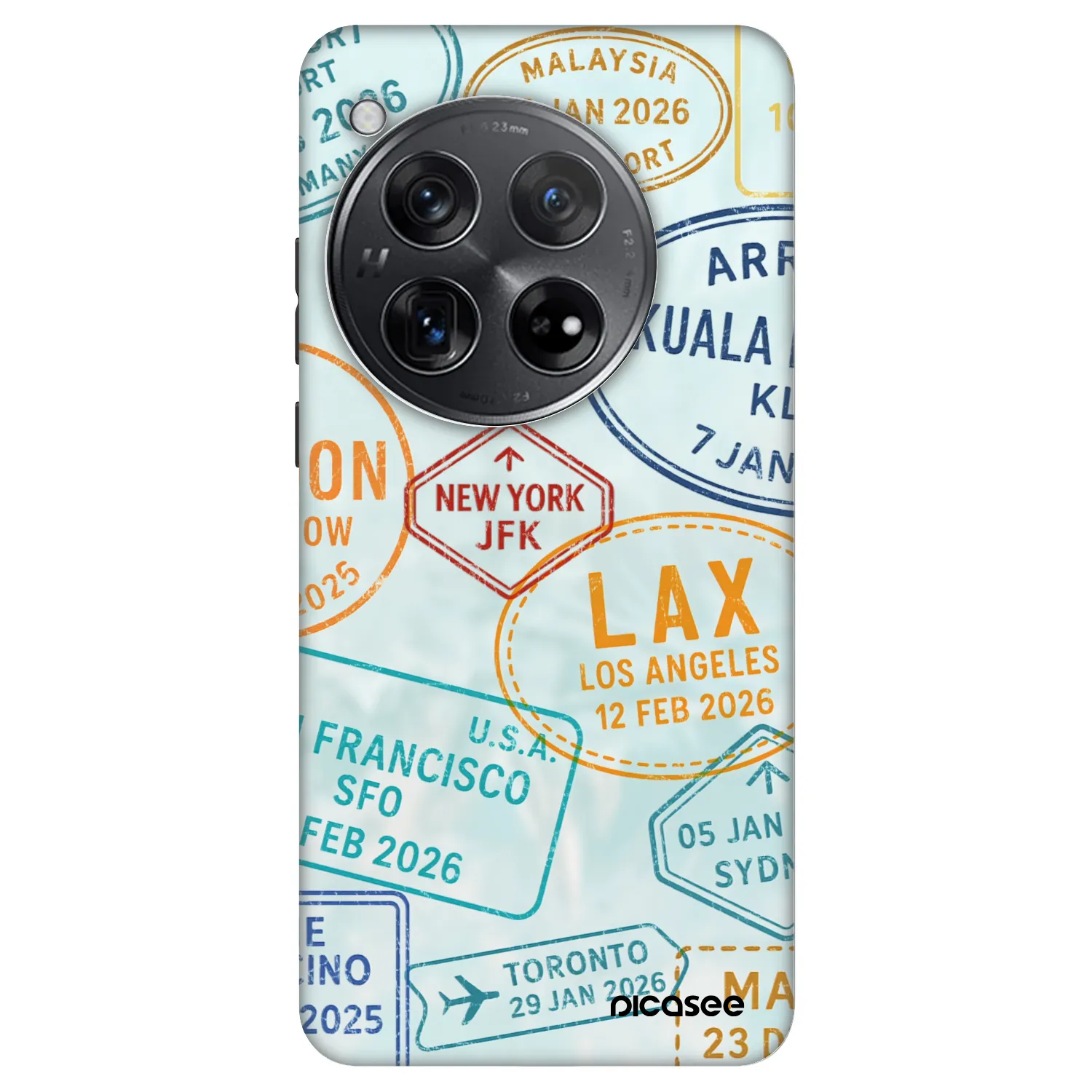 Picasee Fashion Case για OnePlus 12 5G - PASSPORT EDITION