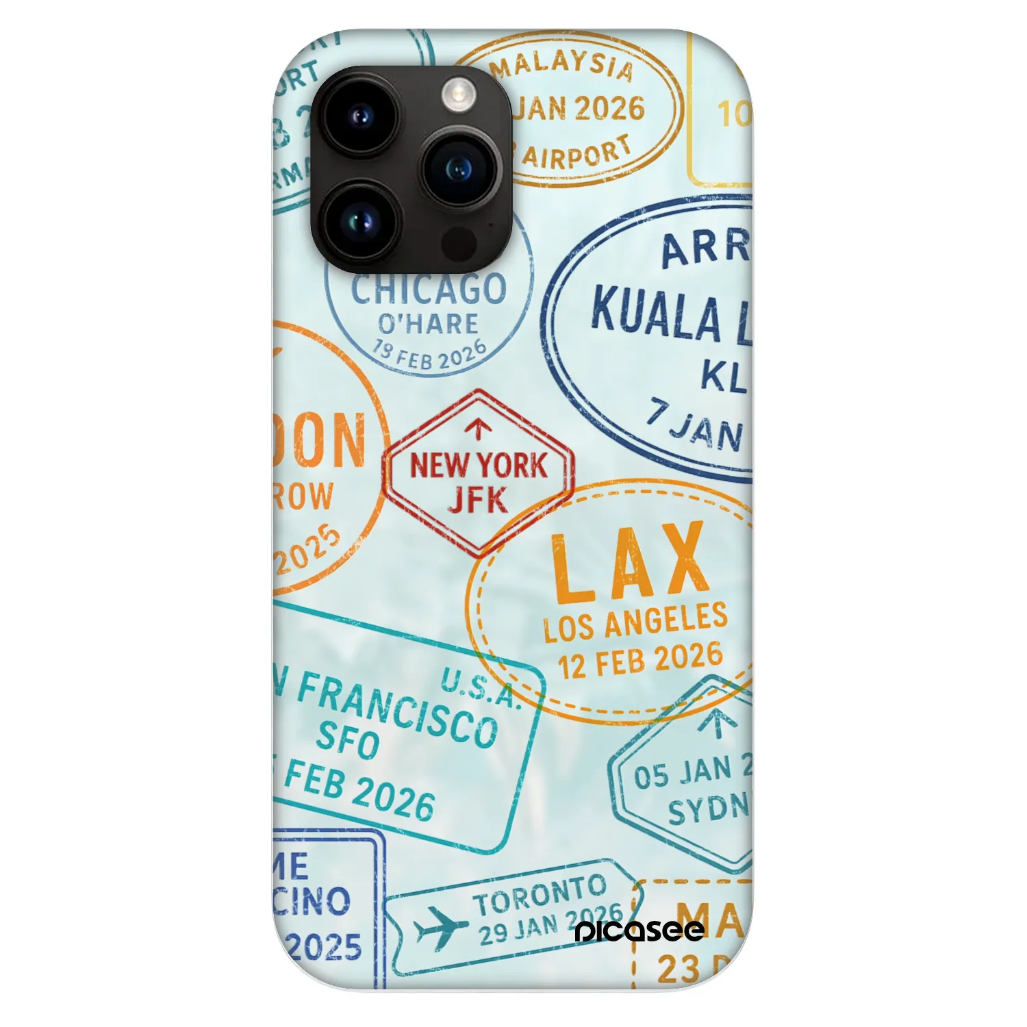 Picasee Fashion Case MagSafe για Apple iPhone 13 Pro Max - PASSPORT EDITION