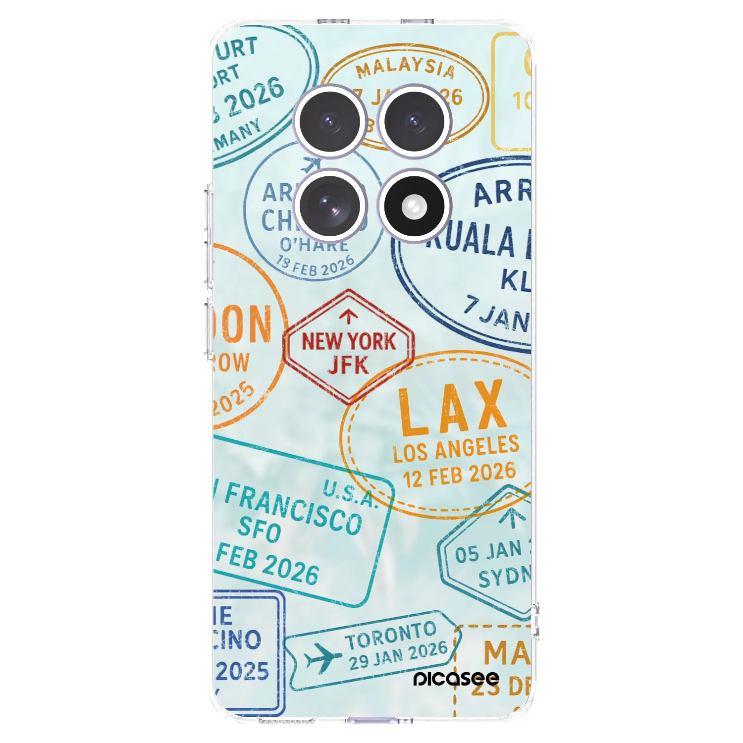 Picasee διαφανής θήκη σιλικόνης Xiaomi Redmi Note 15 - PASSPORT EDITION